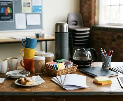 Image showing coffee chat