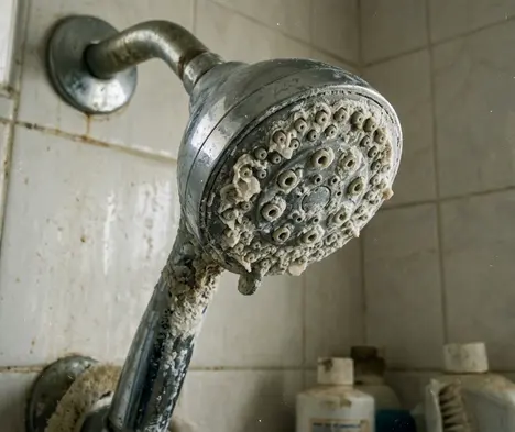 Image showing scaled shower