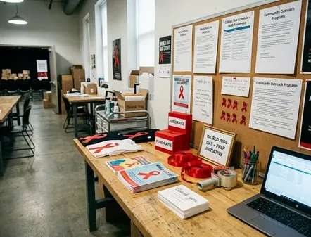 Community outreach event table